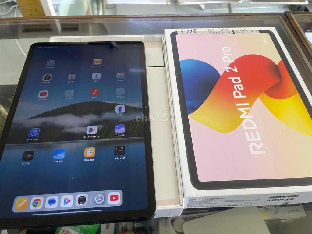 Xiaomi redmi Pad 2 Pro 12.1 6/128GB fullbox 99,99%. Mua bán Máy tính bảng tại Quận Ninh Kiều Cần Thơ được đăng bởi Cầm Đồ Anh Quý hình 1