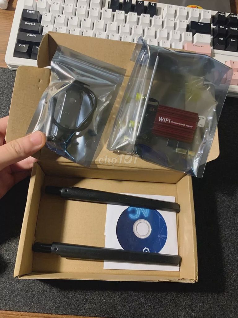 Card mạng Fenvi Wifi Bluetooth Mới. Mua bán Linh kiện (RAM, Card...) tại Quận Thanh Khê Đà Nẵng được đăng bởi  LAPTOP pc  hình 1