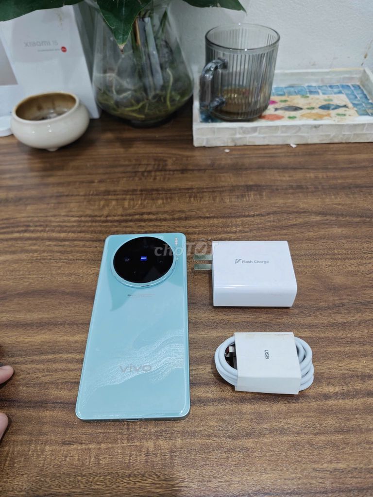 Vivo X100s 5G Xanh 16/256 sạc 80w có ship COD. Mua bán Điện thoại tại Quận Hoàng Mai Hà Nội được đăng bởi Trần Ngọc Hiếu hình 1