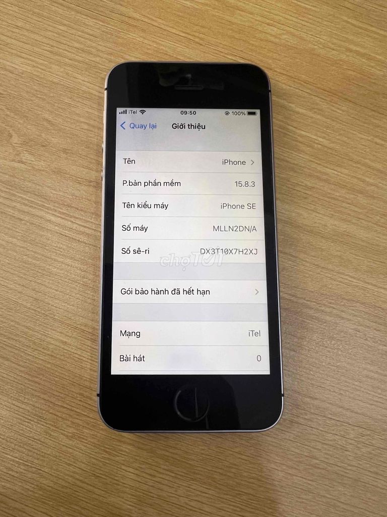 Apple iPhone SE 16GB Xám. Mua bán Điện thoại tại Quận Bình Thạnh Tp Hồ Chí Minh được đăng bởi Nguyễn Phú hình 1
