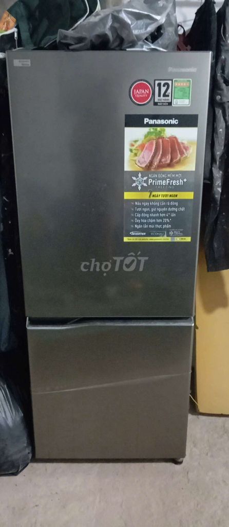 Tủ lạnh Panasonic PrimeFresh+ Xám tiết kiệm điện. Mua bán Tủ lạnh tại Huyện Bình Chánh Tp Hồ Chí Minh được đăng bởi Trâm Dương hình 1