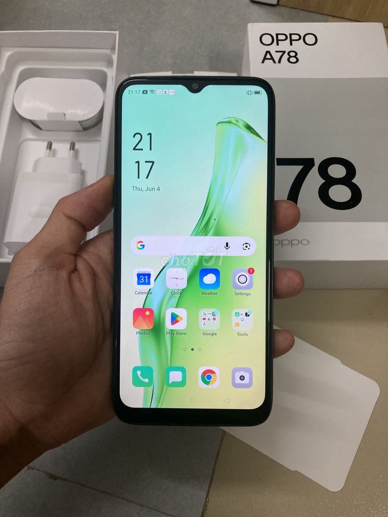 OPPO A78 5G 256GB Đen mới Fullbox. Mua bán Điện thoại tại Quận 7 Tp Hồ Chí Minh được đăng bởi Strange hình 1
