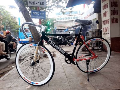 Xe đạp FIXED GEAR MỚI bảo hành 1 năm