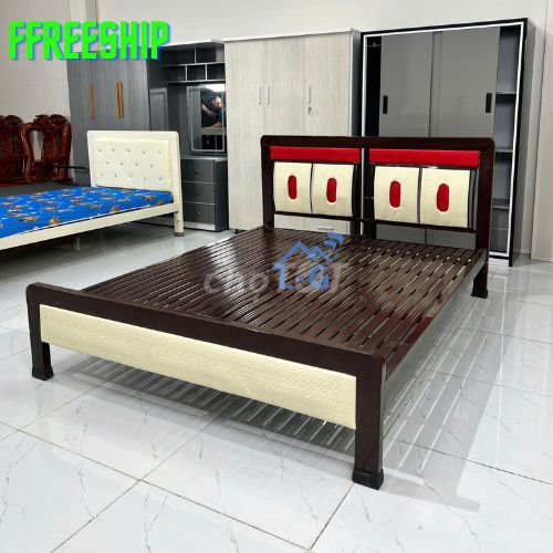 GIƯỜNG SẮT%%%^ GIƯỜNG SẮT //^ GIƯỜNG SẮT 4X8. Mua bán Giường, chăn ga gối nệm tại Thành phố Thủ Đức Tp Hồ Chí Minh được đăng bởi NỘI THẤT LÂM GIA hình 1