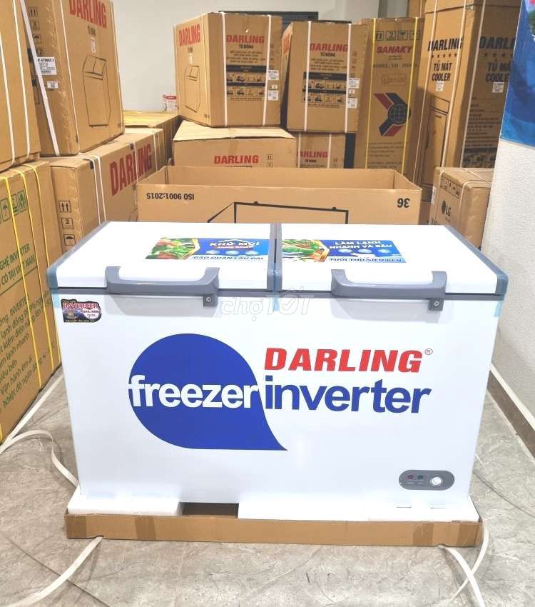 Xả kho tủ đông mát Darling inverter 350L mới 100%. Mua bán Tủ lạnh tại Quận 10 Tp Hồ Chí Minh được đăng bởi Pi trần hình 1