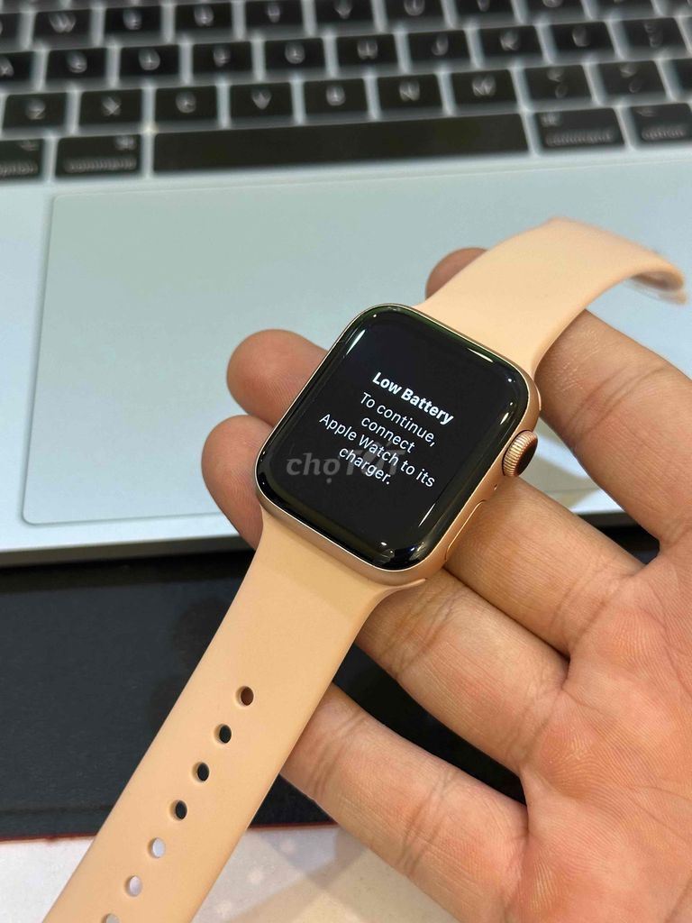 Apple watch series 4/40 hồng full pk