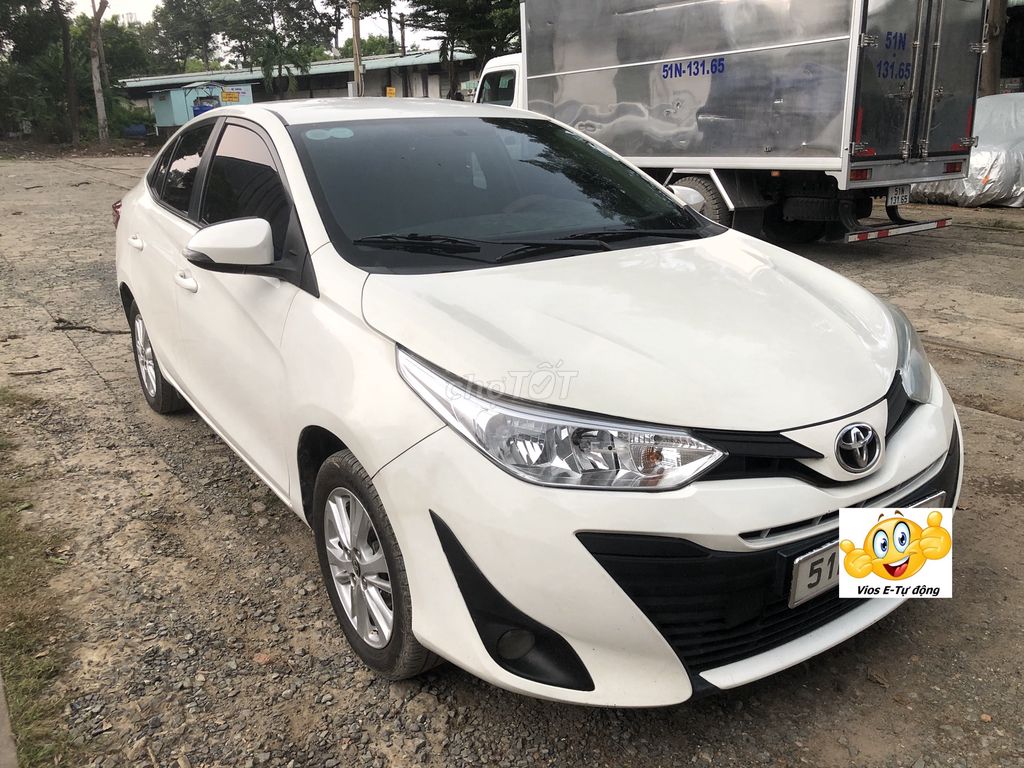Toyota Vios E CVT 2019 Trắng Tự động 94051 km