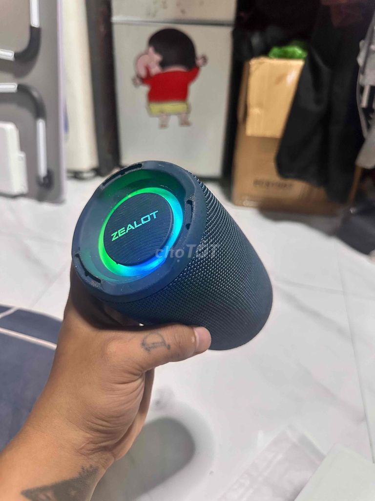 Loa Bluetooth Zealot Đen Đã qua sử dụng. Mua bán Tivi, Âm thanh tại Quận Sơn Trà Đà Nẵng được đăng bởi Khang hình 1