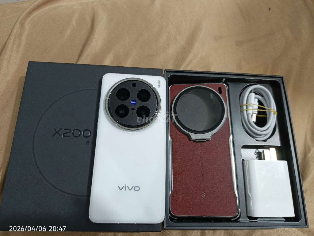 Vivo X200 Pro 12GB/256GB Trắng. Mua bán Điện thoại tại Thành phố Biên Hòa Đồng Nai được đăng bởi Nguyên Nguyên  hình 1