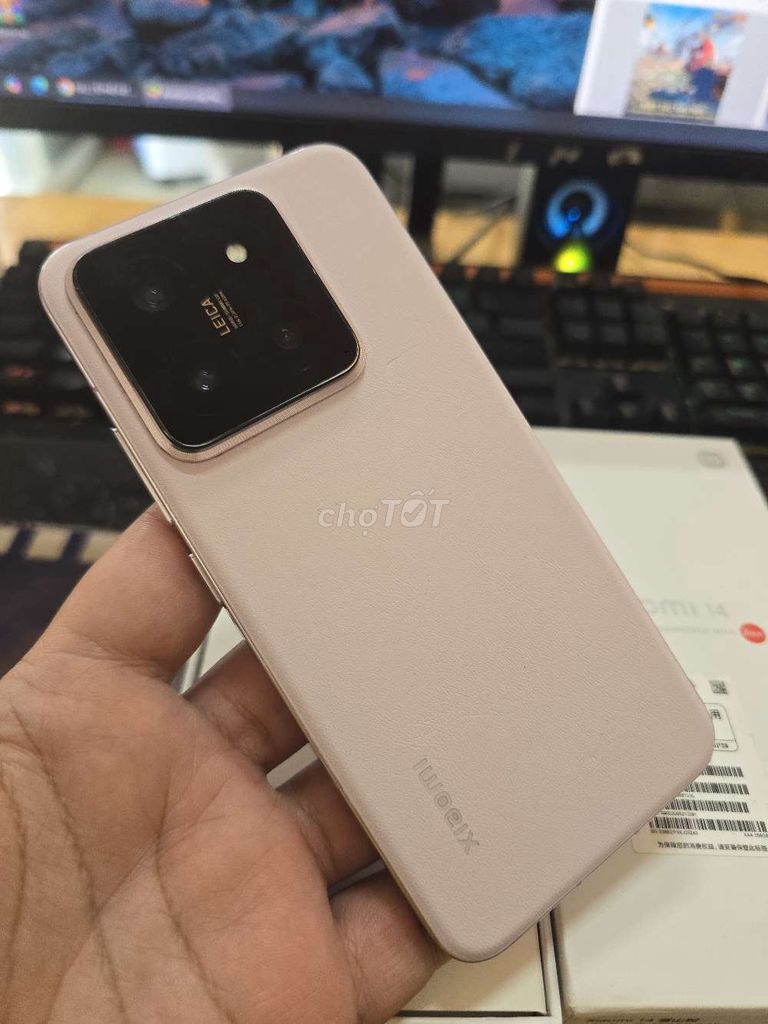 Xiaomi Mi 14 12GB/256GB Hồng nhạt. Mua bán Điện thoại tại Thành phố Buôn Ma Thuột Đắk Lắk được đăng bởi Phúc Khang Mobile hình 1
