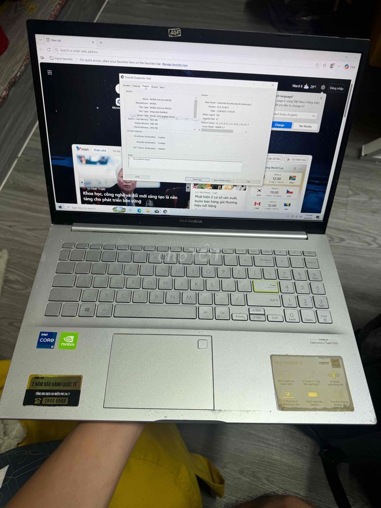 Asus A515E i5-1135G7 8GB/128GB. Mua bán Laptop tại Quận Bình Thạnh Tp Hồ Chí Minh được đăng bởi Laptop 2H hình 1
