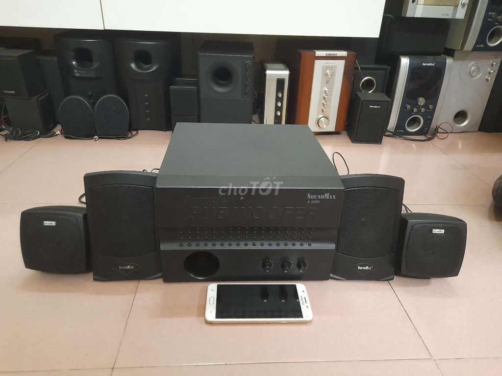 Loa vi tính soundmax A5000. Mua bán Tivi, Âm thanh tại Quận Tân Phú Tp Hồ Chí Minh được đăng bởi Vũ Tân Phú 2 hình 1