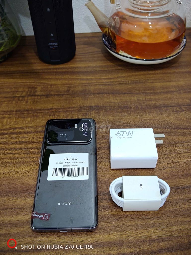 Xiaomi Mi 11 Ultra 8/256 Đen sạc 67w có ship COD. Mua bán Điện thoại tại Quận Ba Đình Hà Nội được đăng bởi Android Top hình 1
