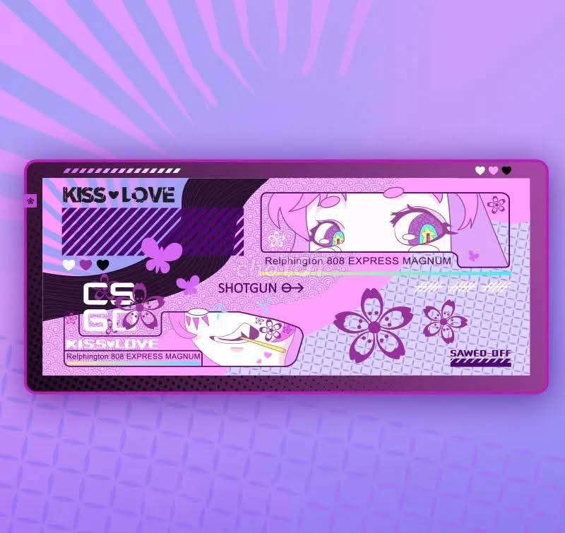 Pad chuột Sawed-Off Kiss Love new. Mua bán Phụ kiện (Màn hình, Chuột...) tại Huyện Tháp Mười Đồng Tháp được đăng bởi Wakana Gojo hình 1
