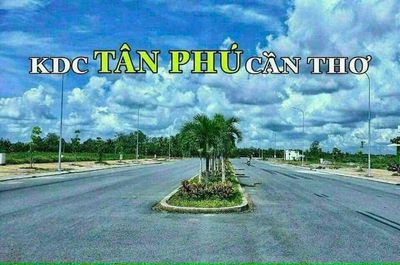 bán nền mặt tiền đường A1 KDC tân phú cần thơ, DT: 5x24 giá 2.5 Tỷ
