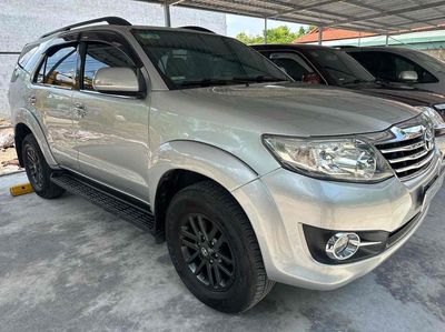 Toyota Fortuner 2015 Bạc Tự động 7 chỗ