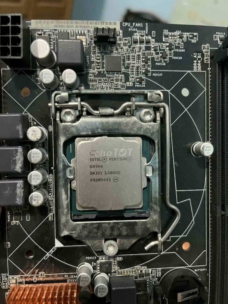 Mainboard ASRock H110M-DGS CPU Intel G4560. Mua bán Linh kiện (RAM, Card...) tại Thành phố Hạ Long Quảng Ninh được đăng bởi Viet Anh Vu hình 1