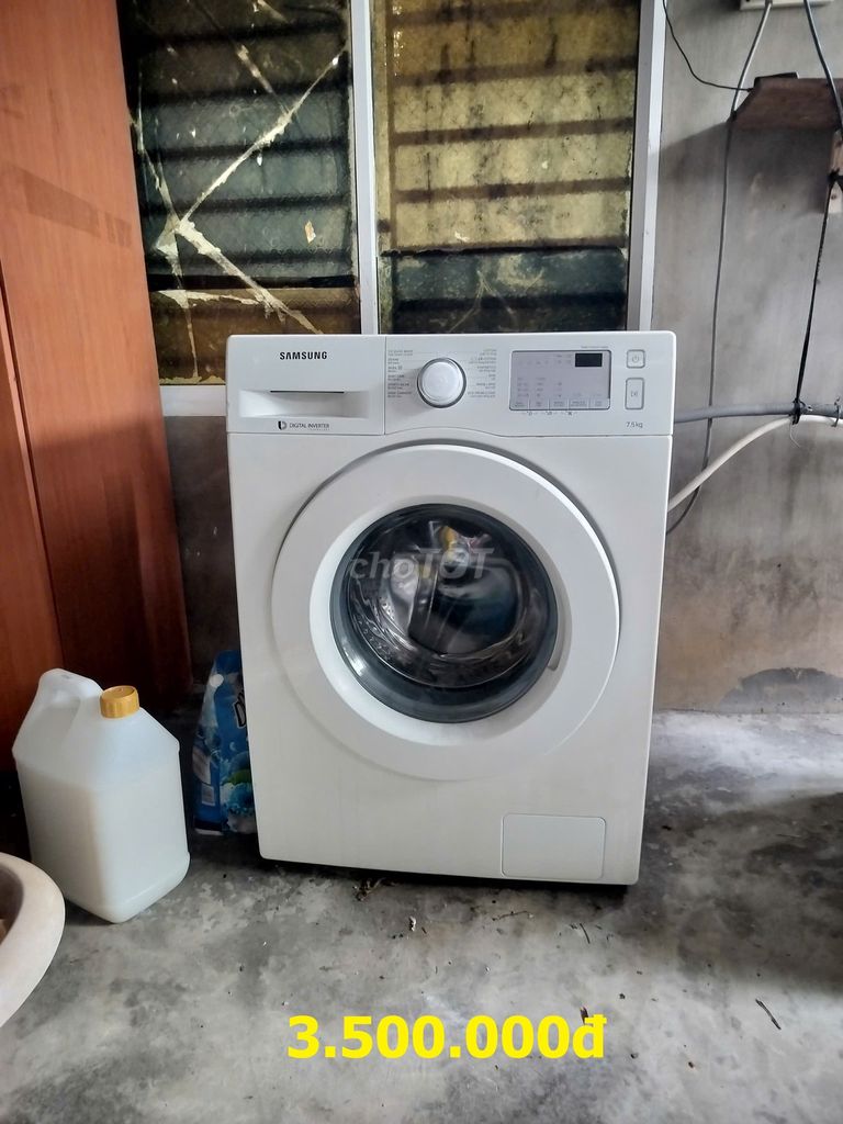 Máy giặt Samsung cửa trước 7.5kg Inverter. Mua bán Máy giặt tại Thị xã Ninh Hòa Khánh Hòa được đăng bởi CÔNG TY TNHH THƯƠNG MẠI DỊCH VỤ NEXSOLAR hình 1