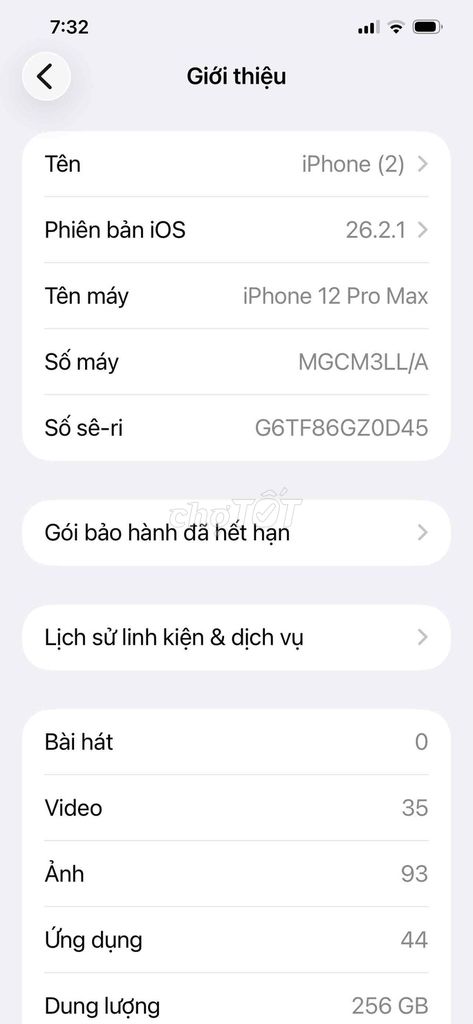 Apple iPhone 12 Pro Max 256GB Vàng. Mua bán Điện thoại tại Huyện Long Thành Đồng Nai được đăng bởi vân nguyễn hình 1