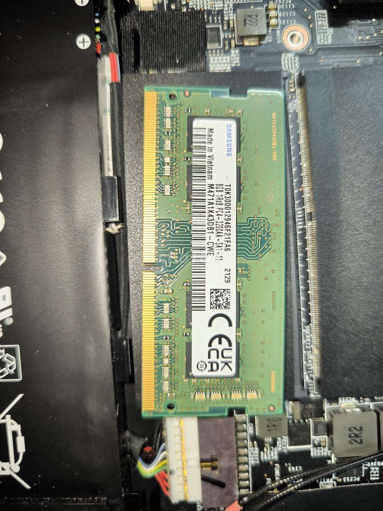 RAM laptop Samsung 8GB DDR4 3200MHz. Mua bán Linh kiện (RAM, Card...) tại Huyện Cần Đước Long An được đăng bởi Huỳnh Minh Triết hình 1
