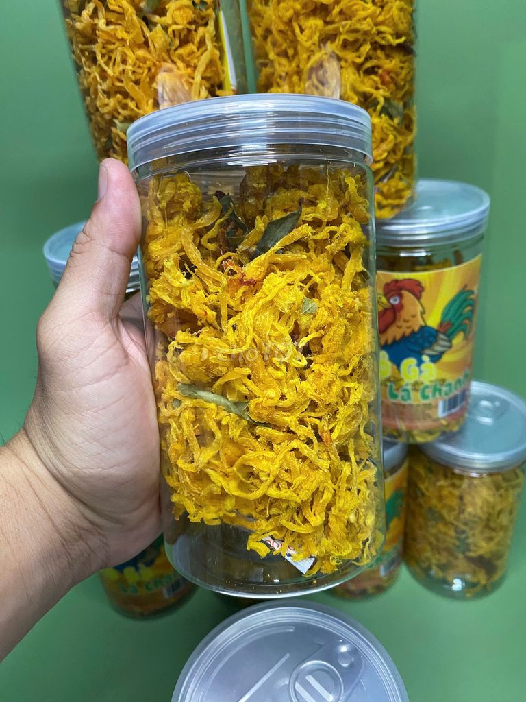 Khô Gà Lá Chanh Ngon Giòn 250g V-FOOD,  thơm ngon. Mua bán Đồ ăn, thực phẩm và các loại khác tại Huyện Hóc Môn Tp Hồ Chí Minh được đăng bởi ĂN VẶT VFOOD hình 7