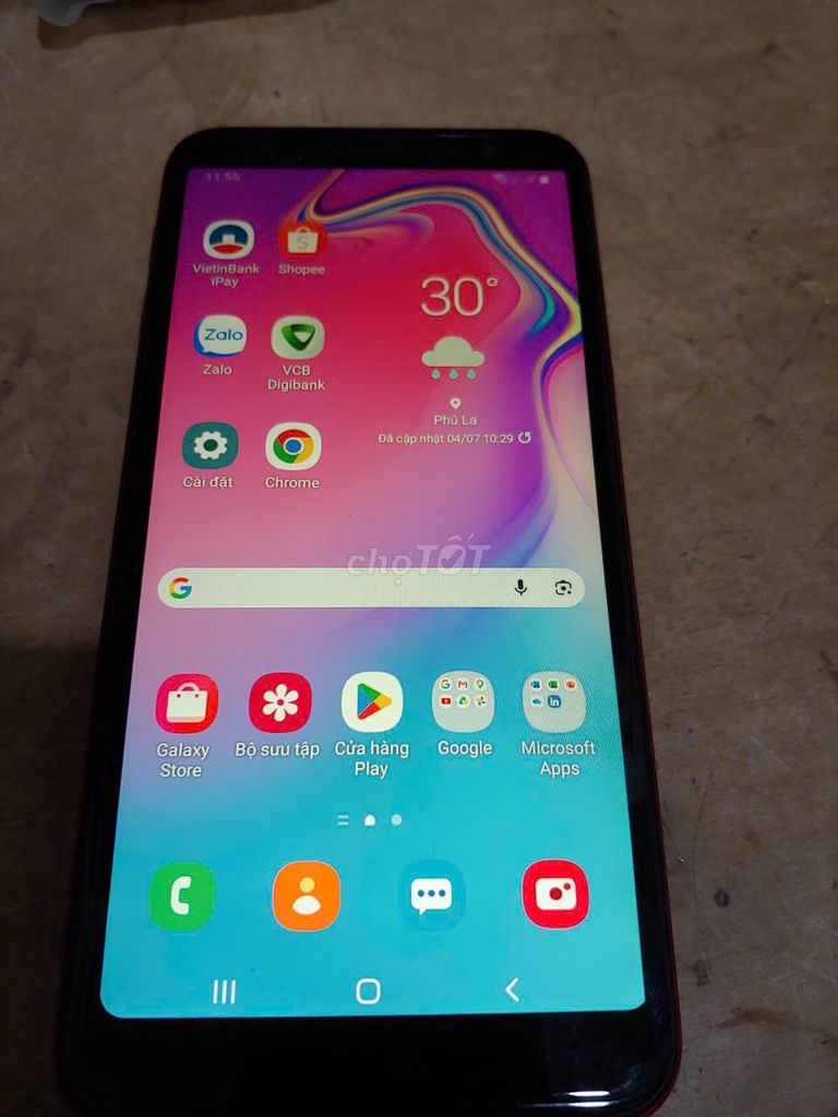 màn hình Samsung J6+ Android 10 . Mua bán Linh kiện (RAM, Card...) tại Quận Hà Đông Hà Nội được đăng bởi Tuấn hình 1
