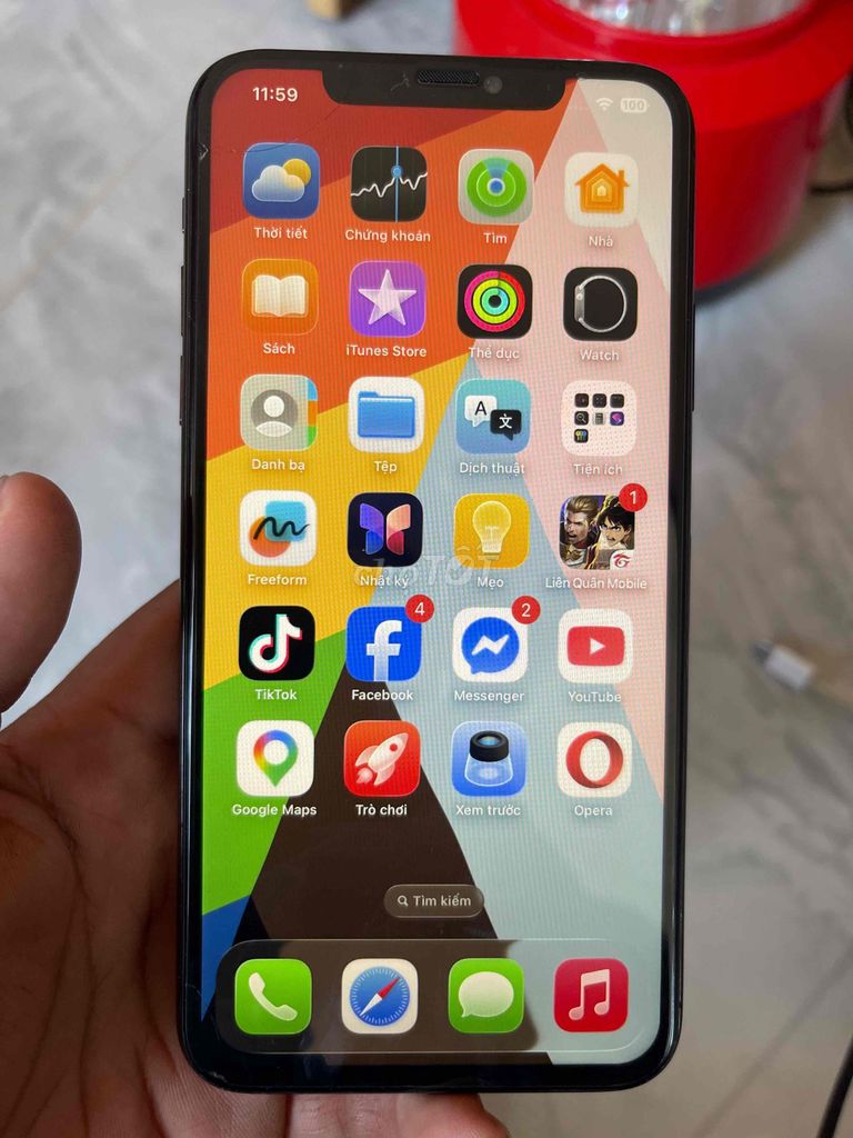 Apple iPhone 11 Pro Max Xám Đã dùng. Mua bán Điện thoại tại Huyện Phú Giáo Bình Dương được đăng bởi thanh hình 1