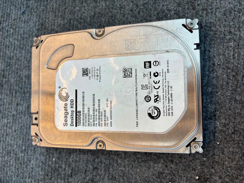 ✅Ổ cứng 1000Gb HDD Pc Seagate sk 100%