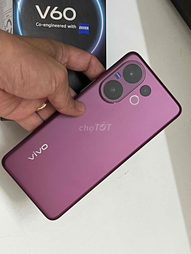 Vivo V60 5G 256GB Đỏ mận Mới. Mua bán Điện thoại tại Quận 6 Tp Hồ Chí Minh được đăng bởi Đinh Trọng Hòa hình 1