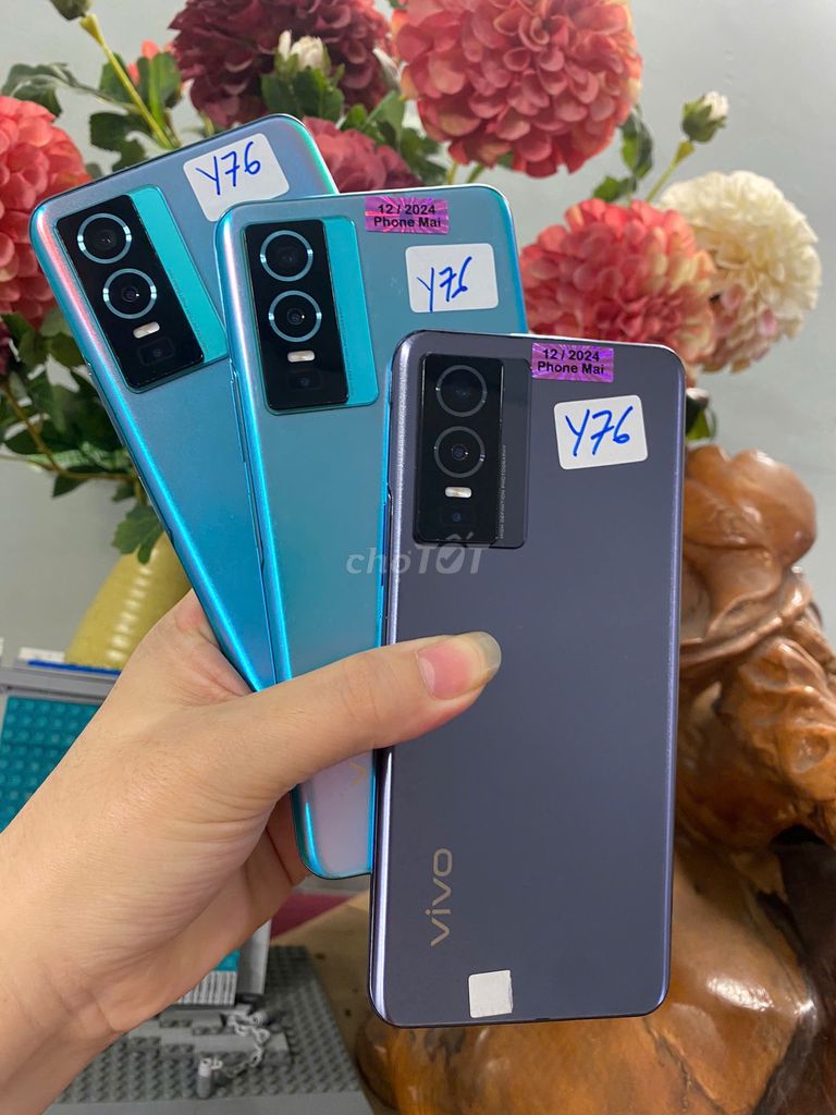 Điện thoại Vivo Y76 5G (RAM 8GB -128GB) Có NFC. Mua bán Điện thoại tại Quận Tân Phú Tp Hồ Chí Minh được đăng bởi Phone Mai  hình 1