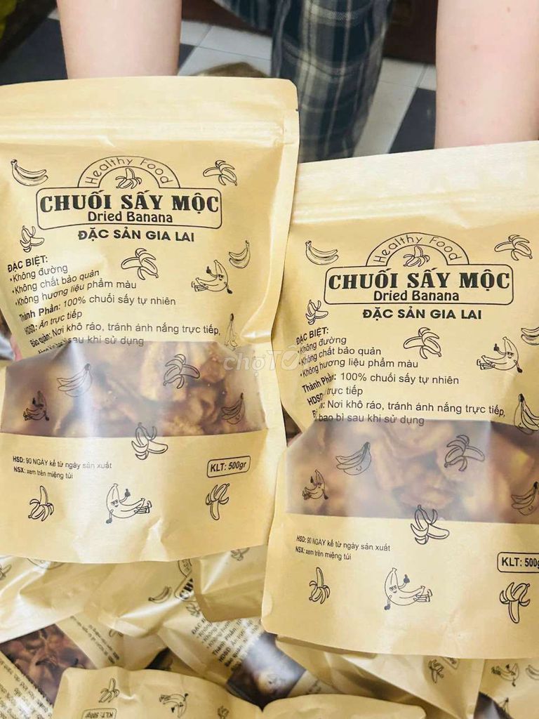 Chuối sấy mộc không đường . Mua bán Đồ ăn, thực phẩm và các loại khác tại Thành phố Thủ Đức Tp Hồ Chí Minh được đăng bởi Hải My hình 1