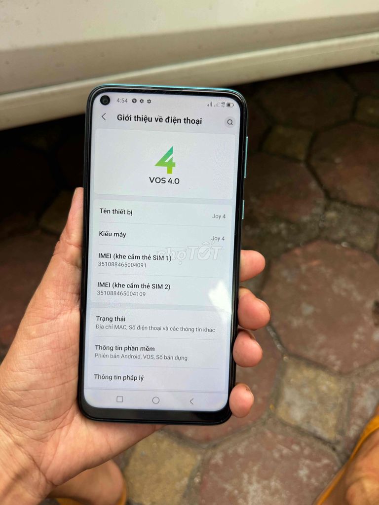 Vsmart Joy 4 Xanh ngọc. Mua bán Điện thoại tại Huyện Gia Lâm Hà Nội được đăng bởi Tùng HN hình 1