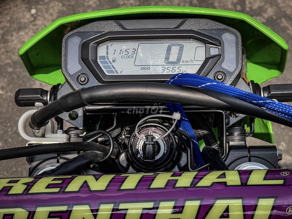 Kawasaki KLX230SM 2024 Đen Xanh 3600km. Mua bán Xe máy tại Quận 6 Tp Hồ Chí Minh được đăng bởi huynh thiên minh trị hình 16