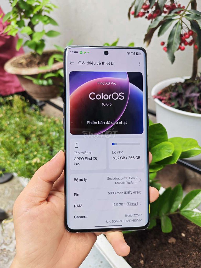 OPPO Find X6 Pro 16/256GB Đen. Mua bán Điện thoại tại Quận Gò Vấp Tp Hồ Chí Minh được đăng bởi Linh hình 1