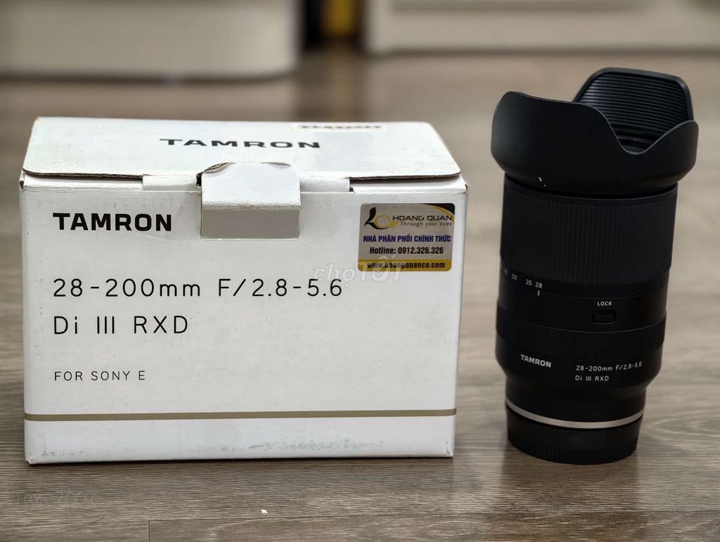 Ống kính Tamron 28-200mm F/2.8-5.6 Như mới fullbox. Mua bán Máy ảnh, Máy quay tại Quận Gò Vấp Tp Hồ Chí Minh được đăng bởi Long hình 1