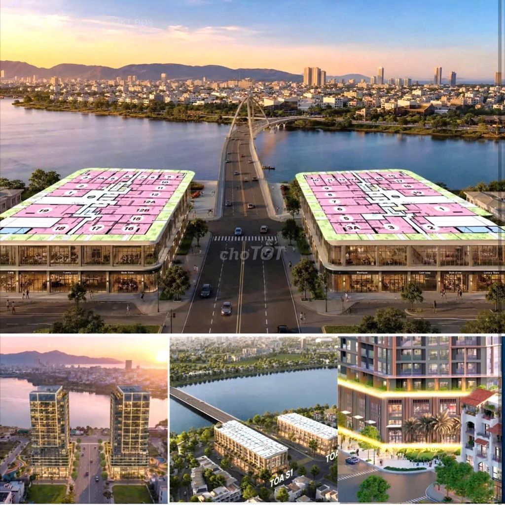 BÁN SHOPHOUSE SUN CORA ĐÀ NẴNG, DT 62M2 GIÁ 4 TỶ 1. HỖ TRỢ 2 NĂM 0% LS