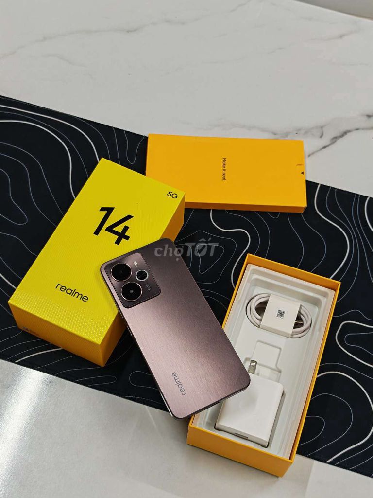 💥Realme 14-5G Ram 12/256GB Fullbox đẹp 99%. Mua bán Điện thoại tại Huyện Nhơn Trạch Đồng Nai được đăng bởi thanh toàn mobile Nhơn trạch  hình 1