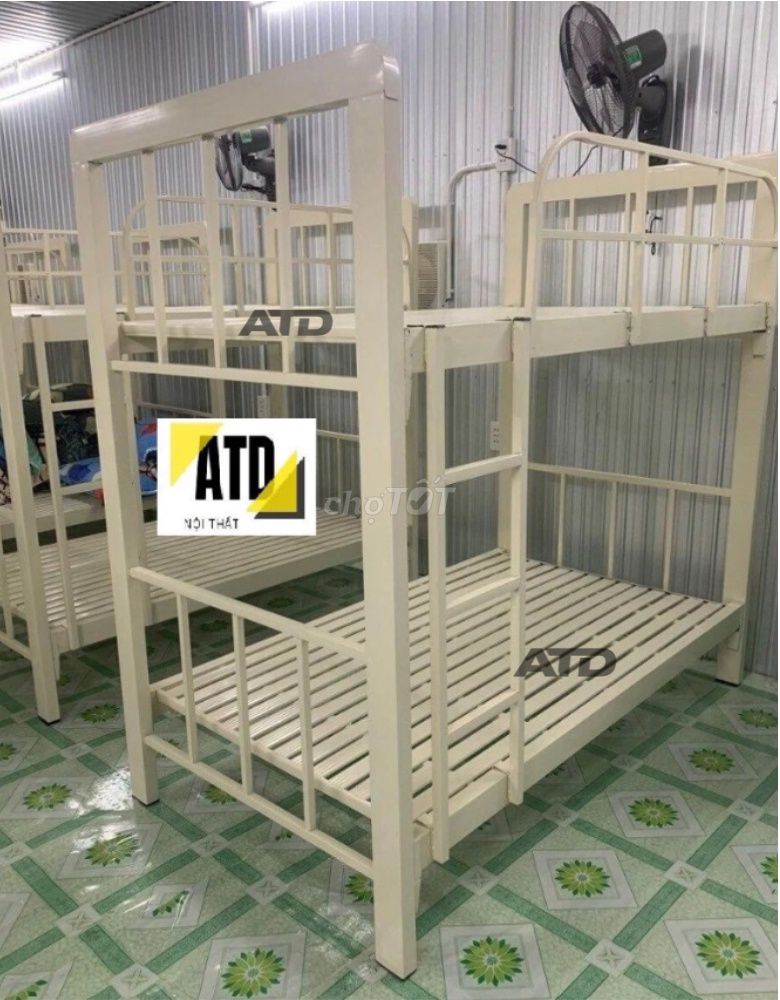 GIƯỜNG TẦNG SẮT ĐẸP--GIƯỜNG TẦNG--GIƯỜNG TẦNG SẮT. Mua bán Giường, chăn ga gối nệm tại Thành phố Thuận An Bình Dương được đăng bởi Nhi Nguyen Nội thất ATD hình 1