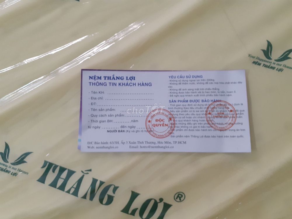 Kho nệm Thắng Lợi Thủ Đức_88