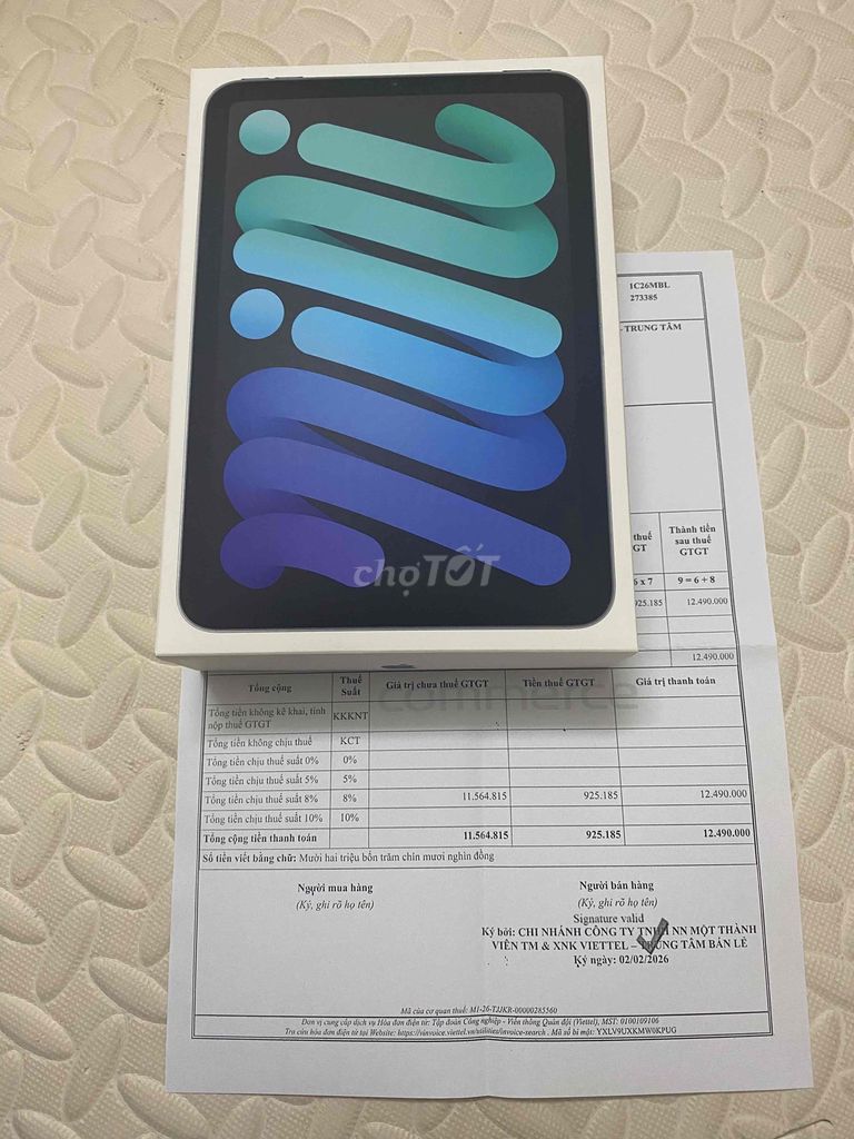 Apple iPad Mini 7 128GB Grey Mới. Mua bán Máy tính bảng tại Quận Ba Đình Hà Nội được đăng bởi Nhữ Hiệp hình 1