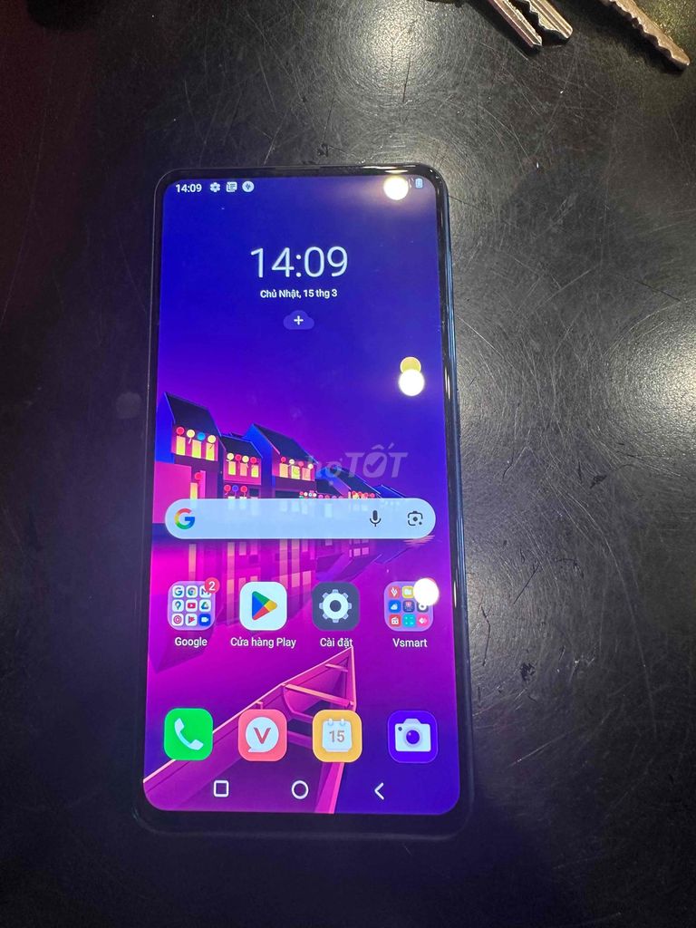 Vsmart Active 3 64GB Đen. Mua bán Điện thoại tại Quận Thanh Khê Đà Nẵng được đăng bởi tô châu ngọc  hình 1