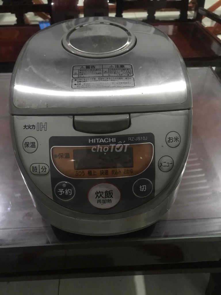 Nồi cơm điện Hitachi RZ-JS10J Xám. Mua bán Bếp, lò, đồ điện nhà bếp tại Huyện Đất Đỏ Bà Rịa - Vũng Tàu được đăng bởi Thiện Lành hình 1