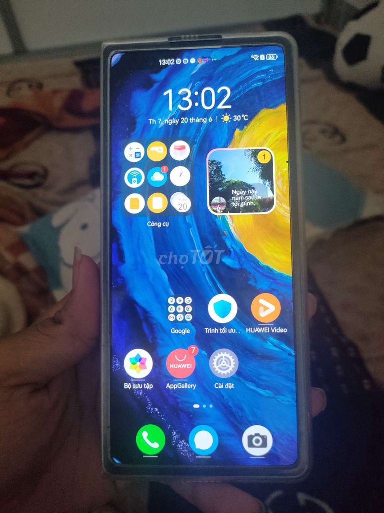 Huawei Mate X2 Bạc. Mua bán Điện thoại tại Quận Thanh Khê Đà Nẵng được đăng bởi Huy PS23C Lê Quốc hình 1