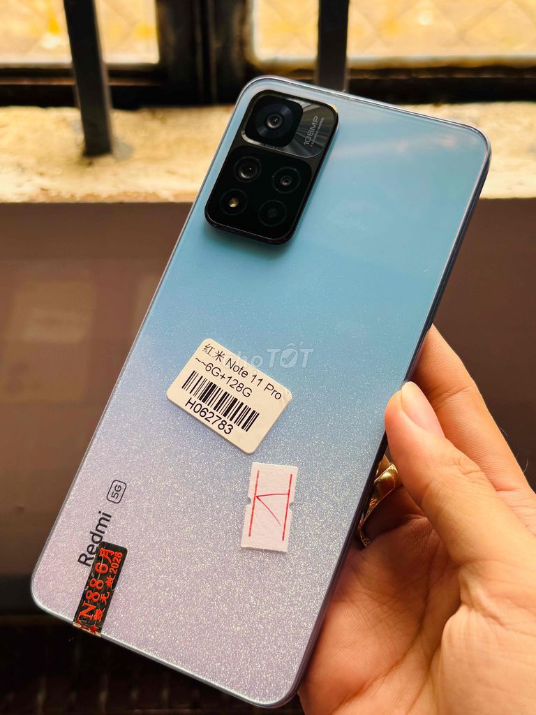 Xiaomi Redmi Note 11 Pro 5G 6GB/128GB Trắng. Mua bán Điện thoại tại Huyện Tri Tôn An Giang được đăng bởi TRUONG IT hình 1