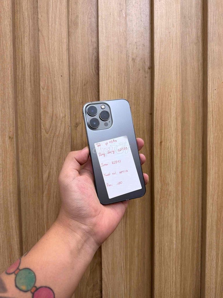 Apple iPhone 13 Pro 128GB Xám Nguyên bản. Mua bán Điện thoại tại Quận Đống Đa Hà Nội được đăng bởi HaNoiMobile HT  hình 1
