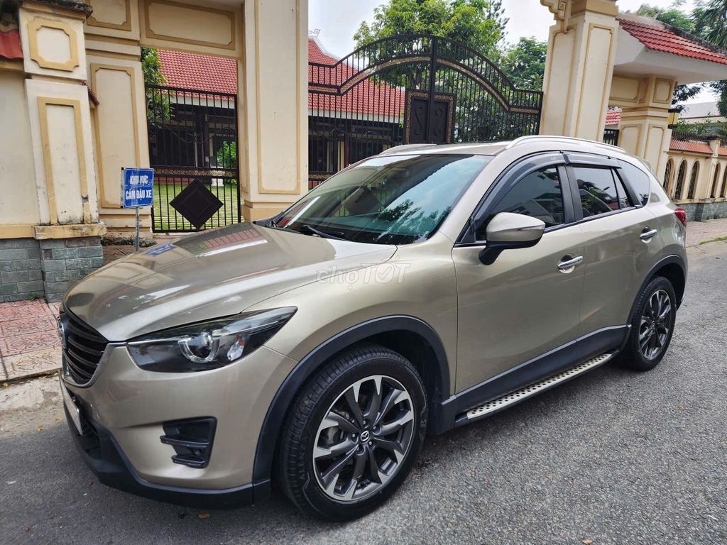 Мазда CX-5 2016 песочно-желтая