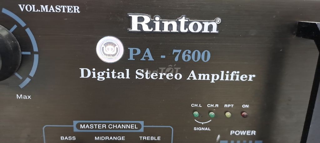 Ampli Rinton PA-7600 đã dùng. Mua bán Tivi, Âm thanh tại Thành phố Thủ Đức Tp Hồ Chí Minh được đăng bởi Phuoc Tran hình 1