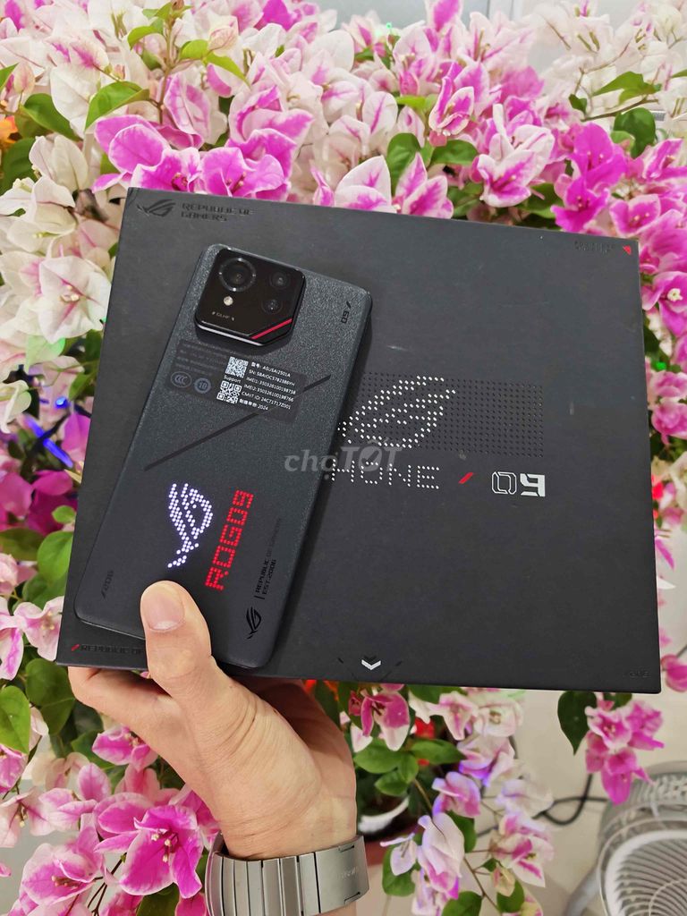 Rogphone 9 Pro 5G fullbox đẹp lướt 16/512 game Vip