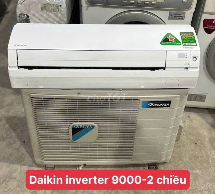 ĐH Daikin inverter 9000-2 chiều tiết kiệm điện. Mua bán Máy lạnh, điều hoà tại Quận Hà Đông Hà Nội được đăng bởi e lê 286 nguyễn xiển hình 1
