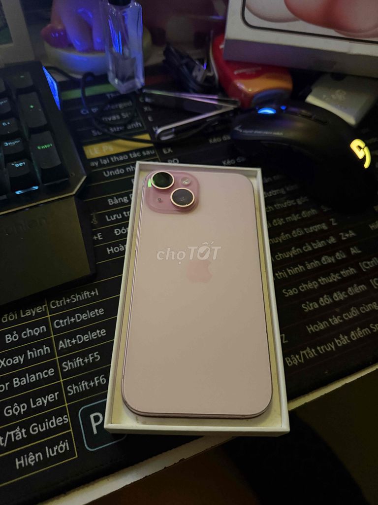 Apple iPhone 15 Hồng. Mua bán Điện thoại tại Quận Hà Đông Hà Nội được đăng bởi Đỗ Xuân Vũ hình 1